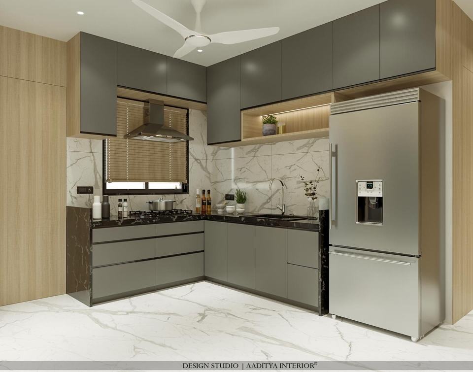 Small living kitchen design – photo 3
