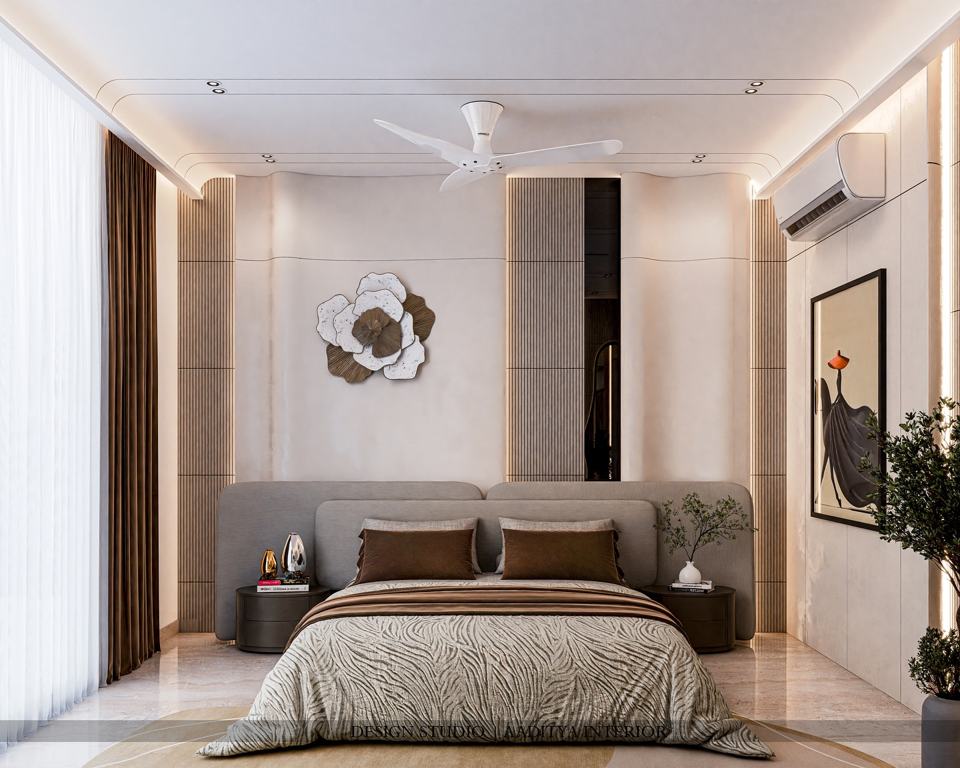 Experience modern luxury with this elegant bedroom design A perfect… – photo 2