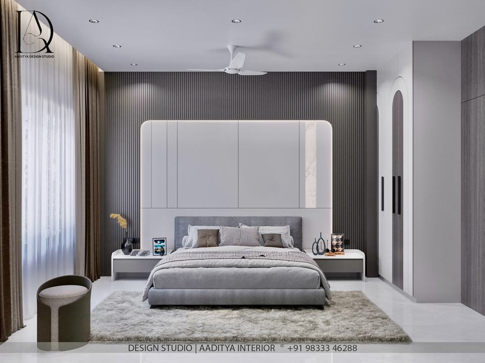 Bringing together comfort, style, and calm energy — this bedroom is…