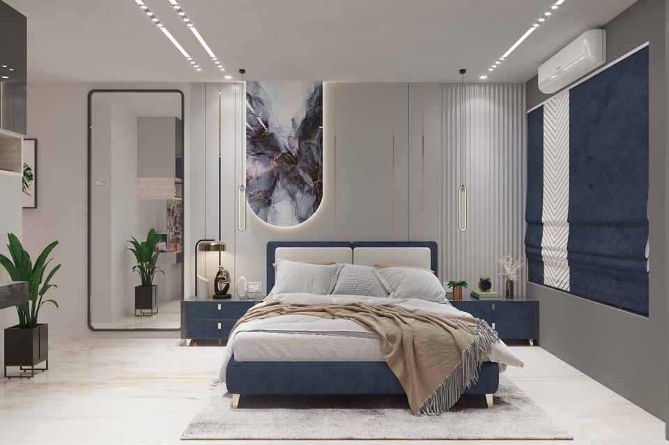 Master bedroom shining