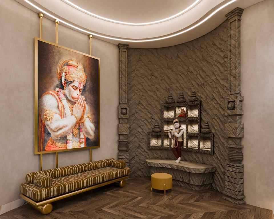 Office mandir area