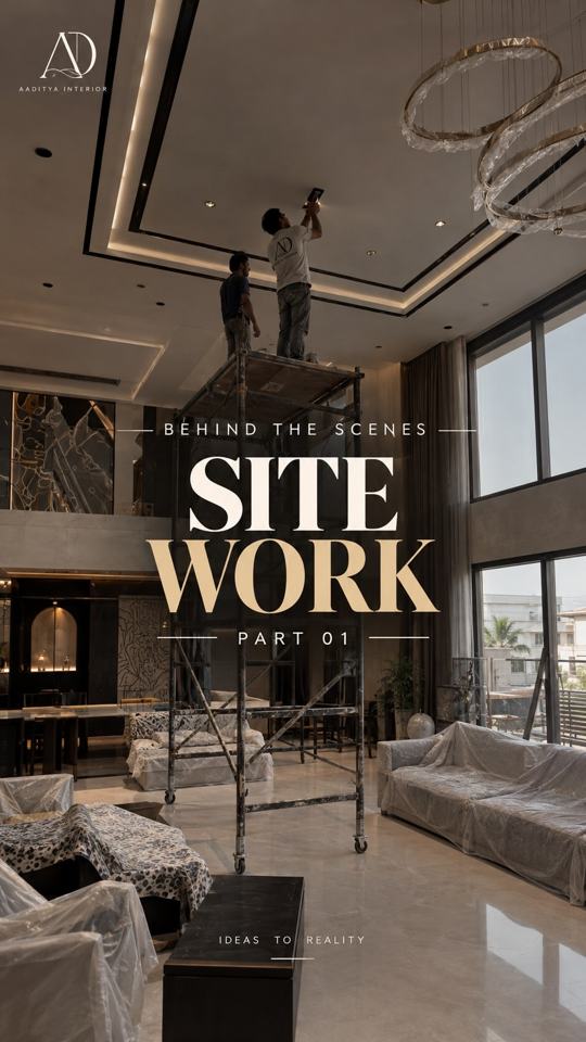 Behind the scenes at Aaditya Interiors
