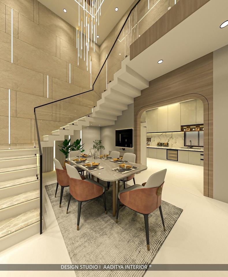 Double height living room – photo 3