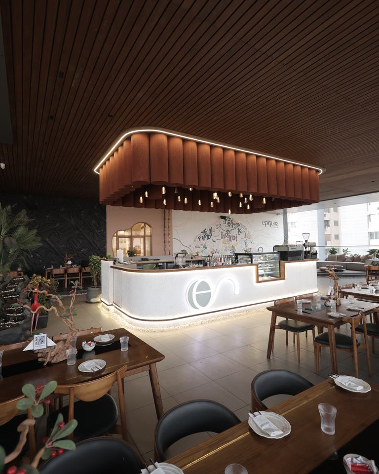 A space designed to elevate every bite and every moments..! Where…