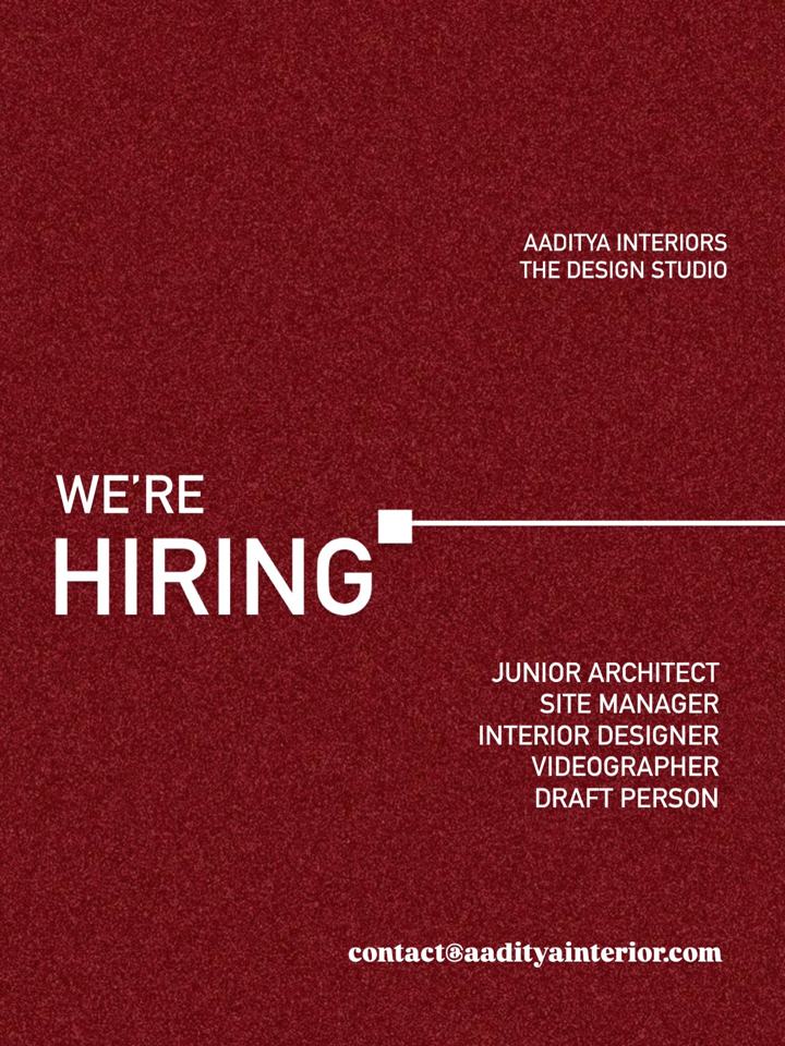 We are here with open arms to hire you