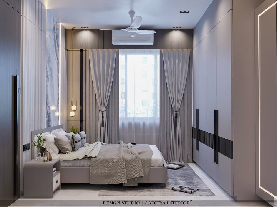 A stunning modern luxury bedroom design that combines minimal… – photo 2
