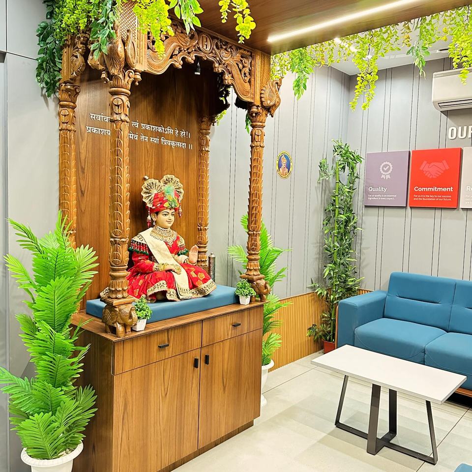When the owner of company is more into religion and wants to show it…