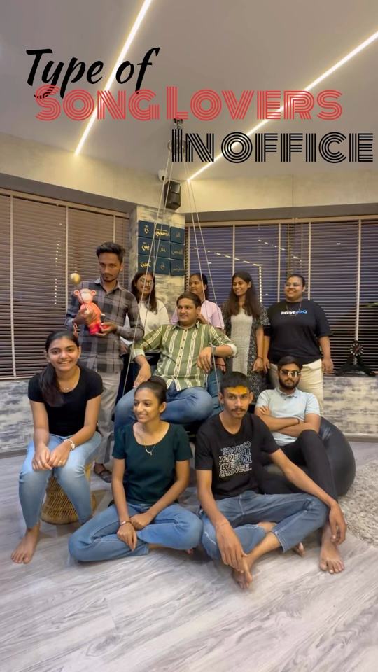 Type of song lovers in office