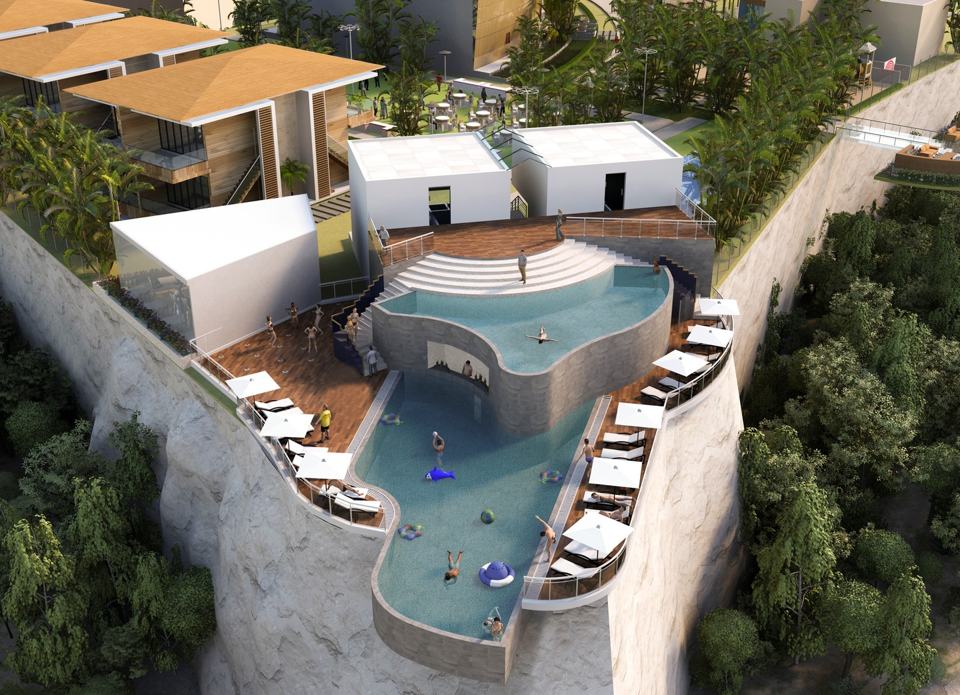 HANGING SWIMMMING POOL