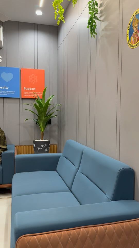 Reception area