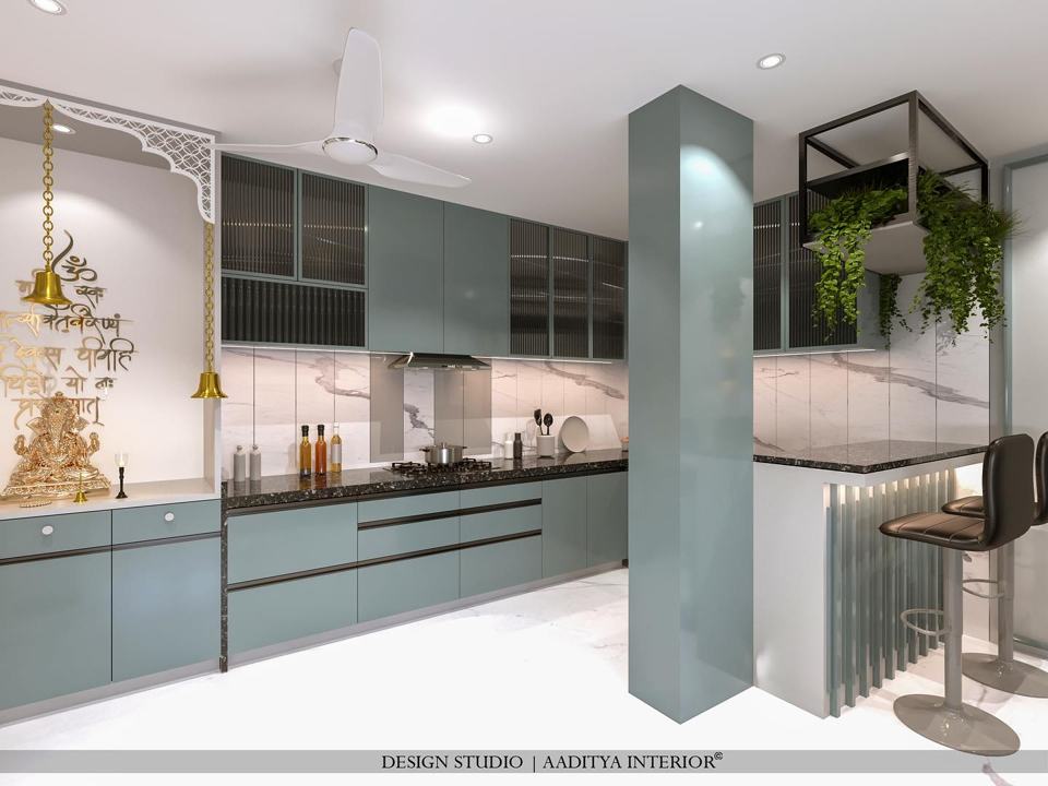 Happiness is a small house, with a big kitchen