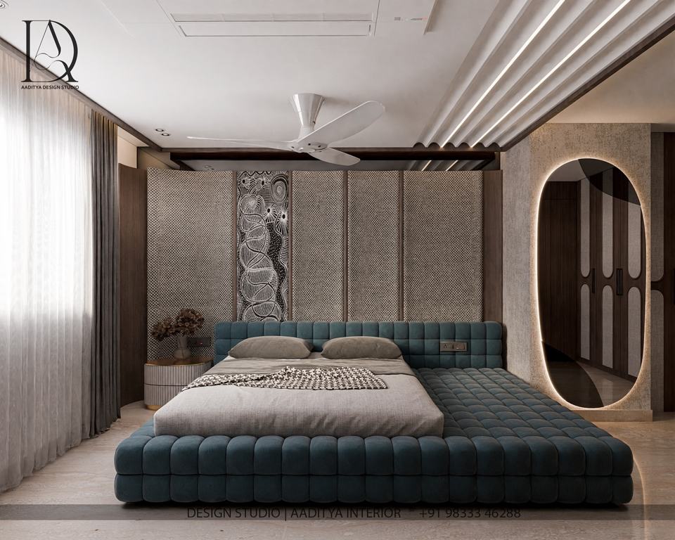 Where comfort meets class — a bedroom designed for serene luxury