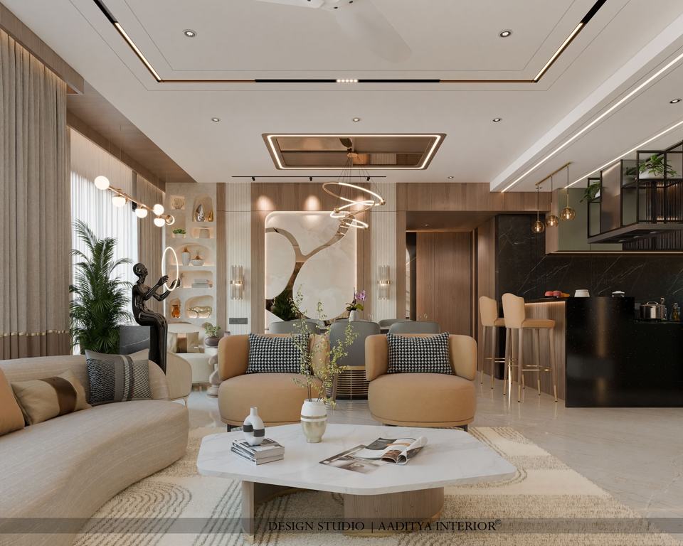 Where style meets space! A flawless fusion of the living, dining, and… – photo 3