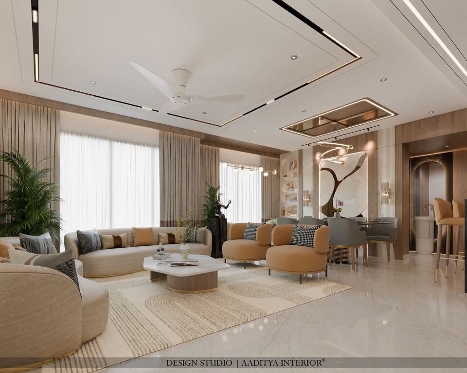 Where style meets space! A flawless fusion of the living, dining, and… – photo 4