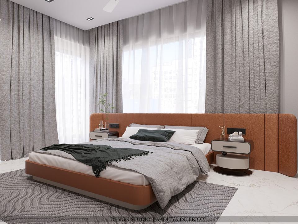 A bedroom that whispers luxury and dreams louder