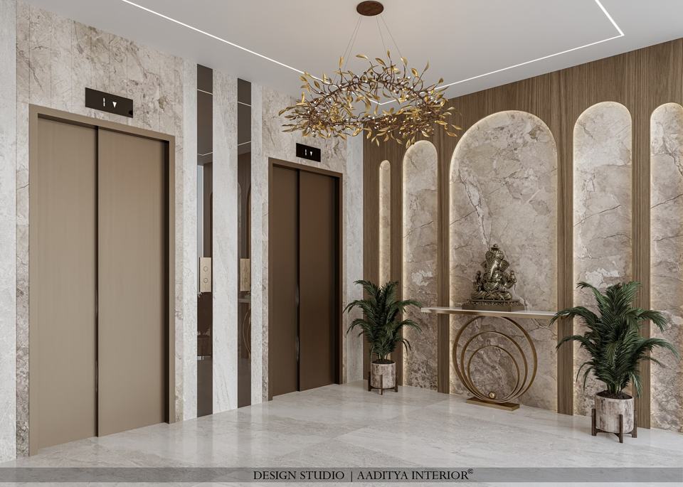 When we design entry foyer of building its look more luxurious then…
