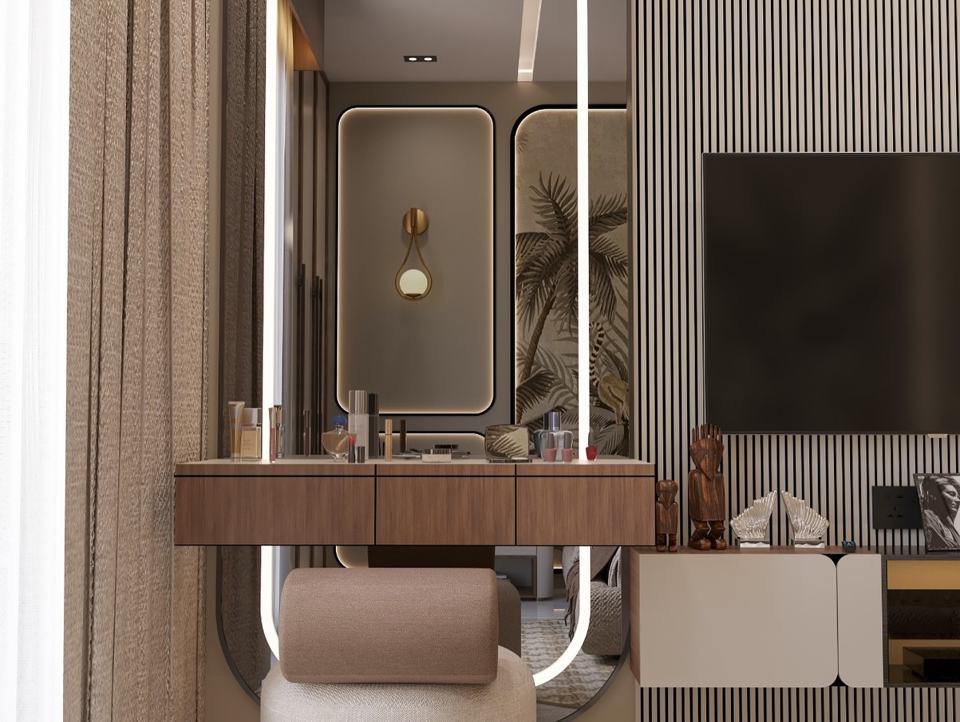 A 3D Vision of Luxury Bedroom – photo 2