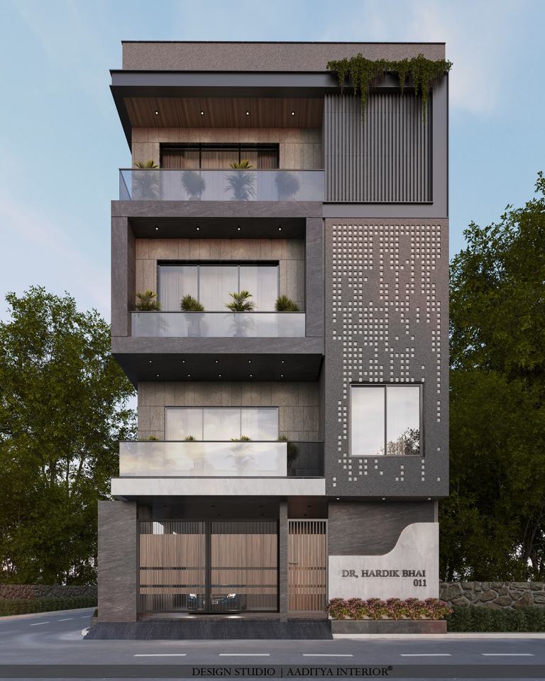 Elegance meets architecture! This stunning bungalow elevation…