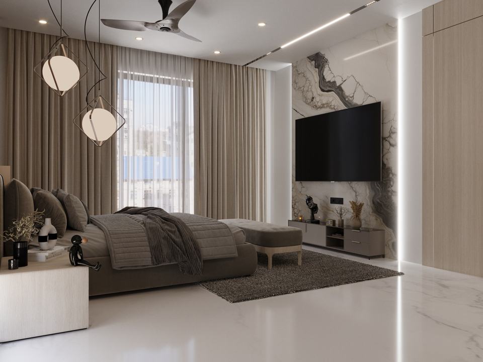 Step into serenity This master bedroom oasis is designed to elevate… – photo 3