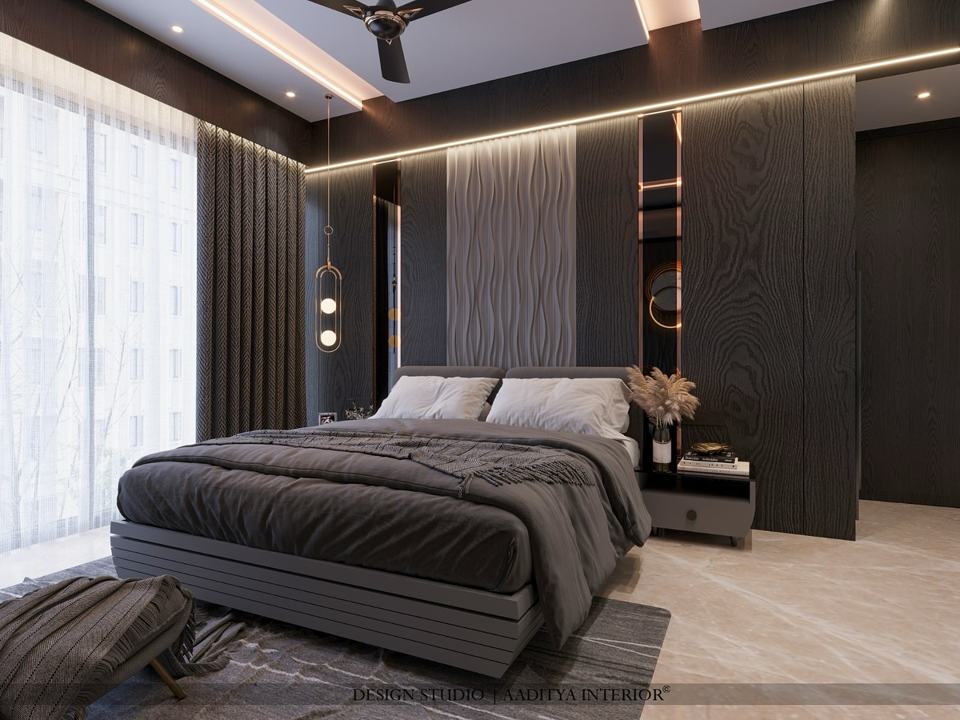 Elevating bedroom aesthetics with 3D flair