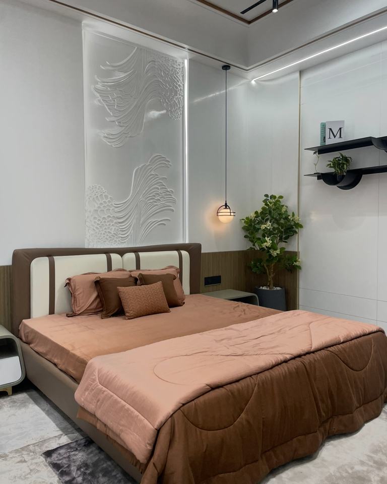 Step into your sanctuary of elegance and comfort, where every detail…