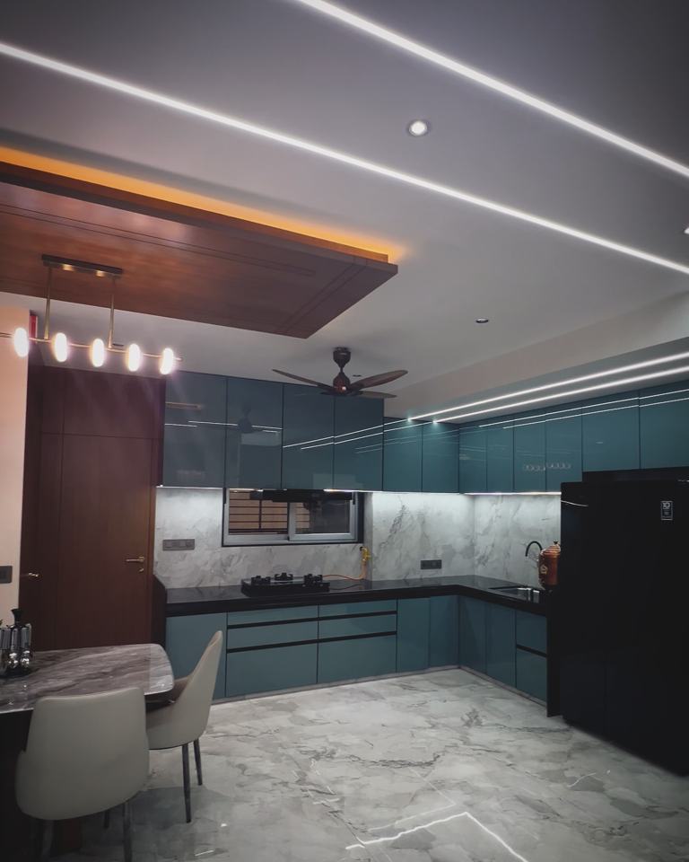 Living room design with minimal panelling – photo 3