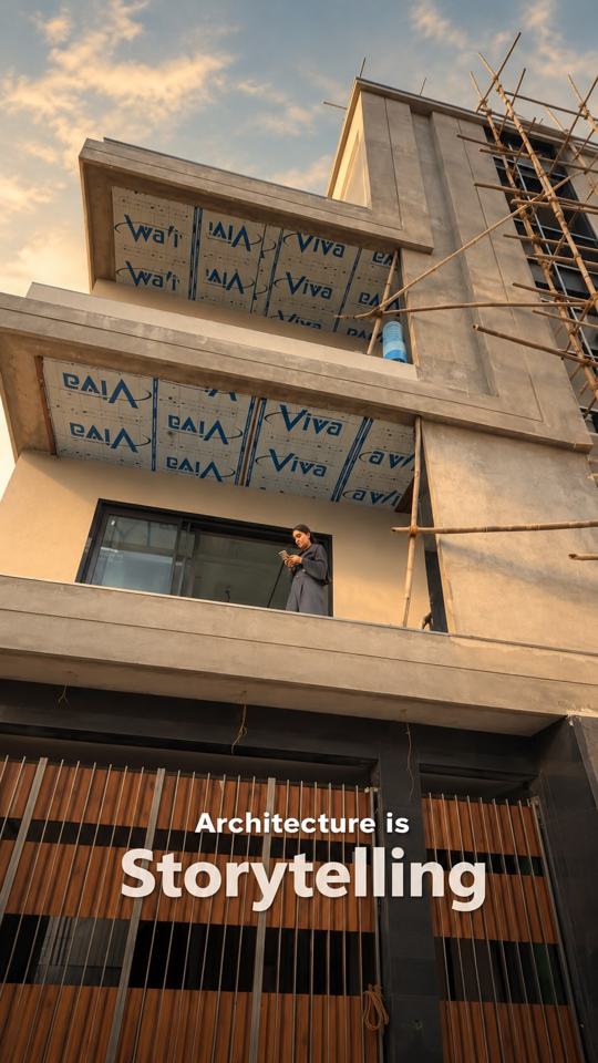 Architecture is storytelling, crafted into spaces