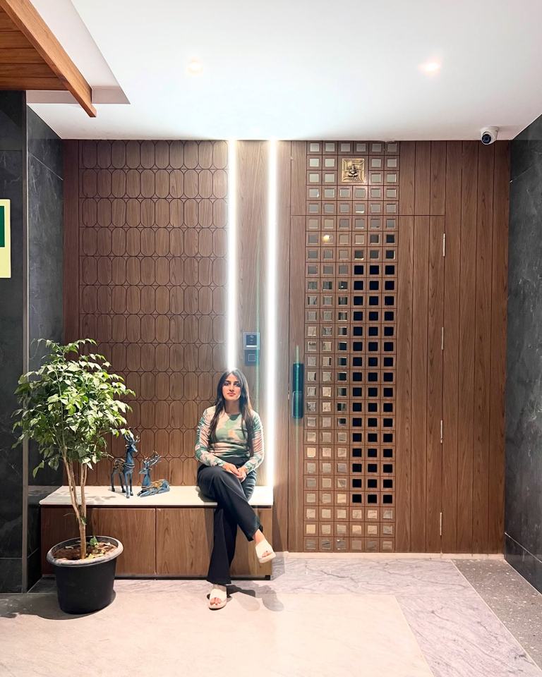 Simple elegant entry door design – photo 2