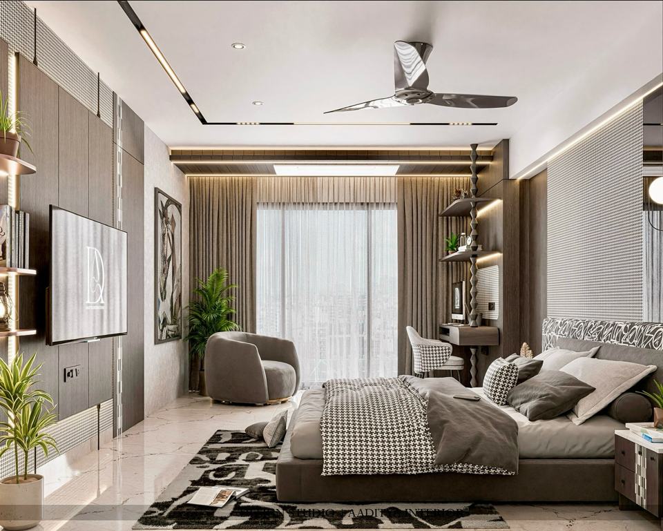 Dream in style, wake in elegance! This modern bedroom design blends… – photo 5