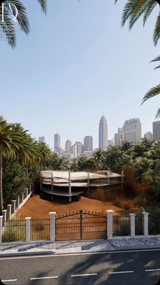 From an empty plot to a landmark of healing