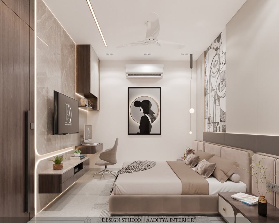 silent and scalp bedroom design – photo 3