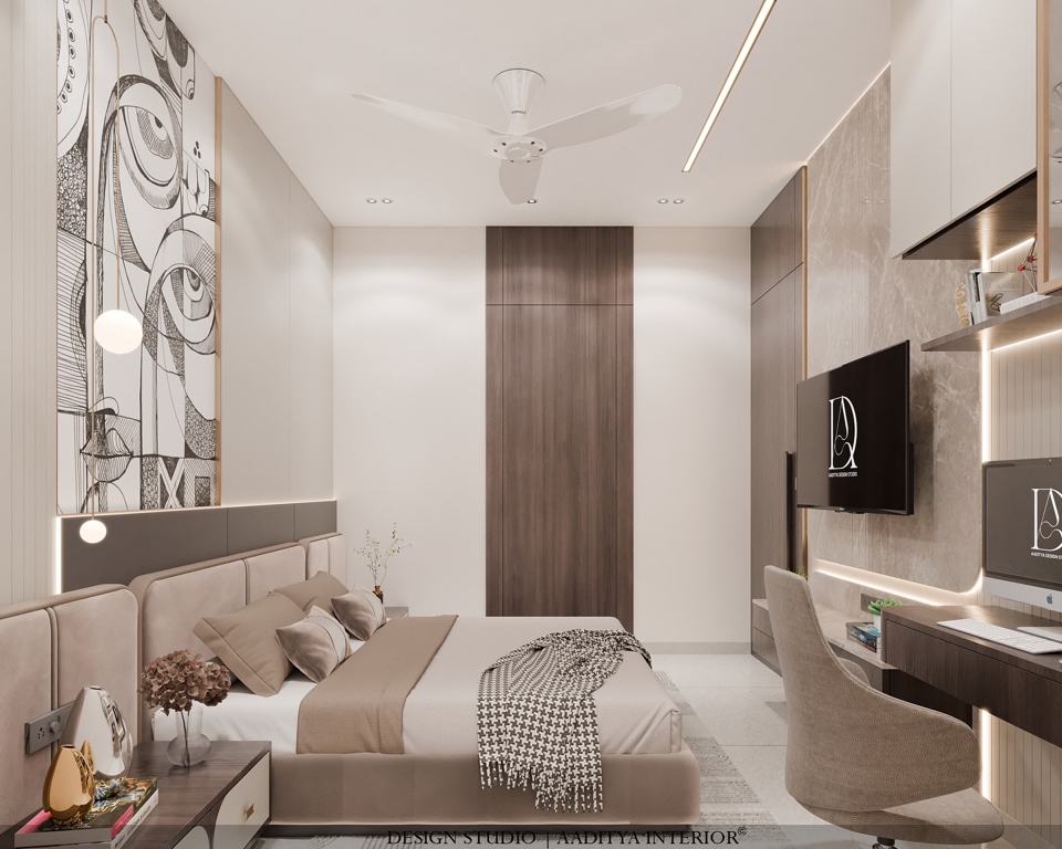 silent and scalp bedroom design – photo 4