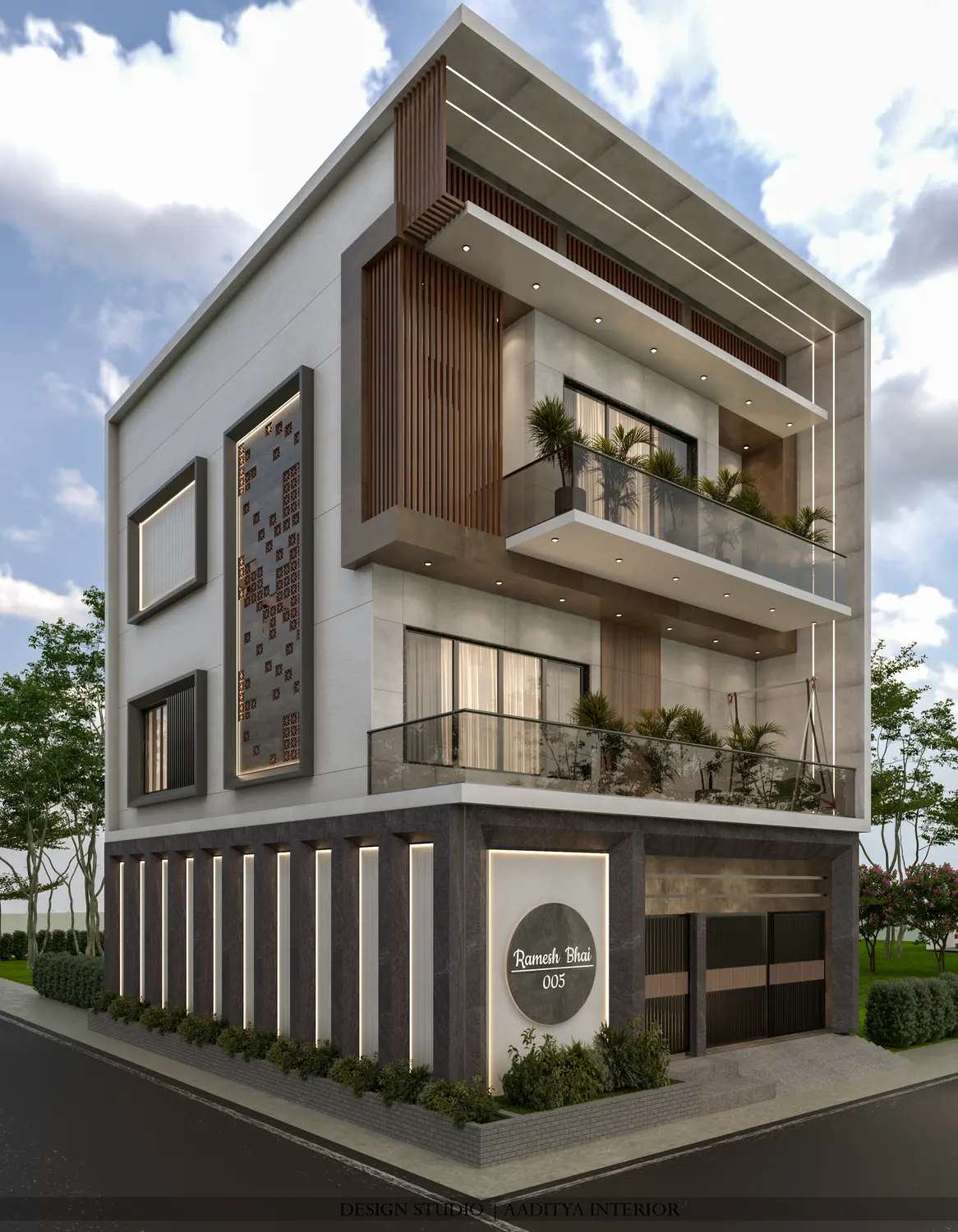 Circle Facade Residence