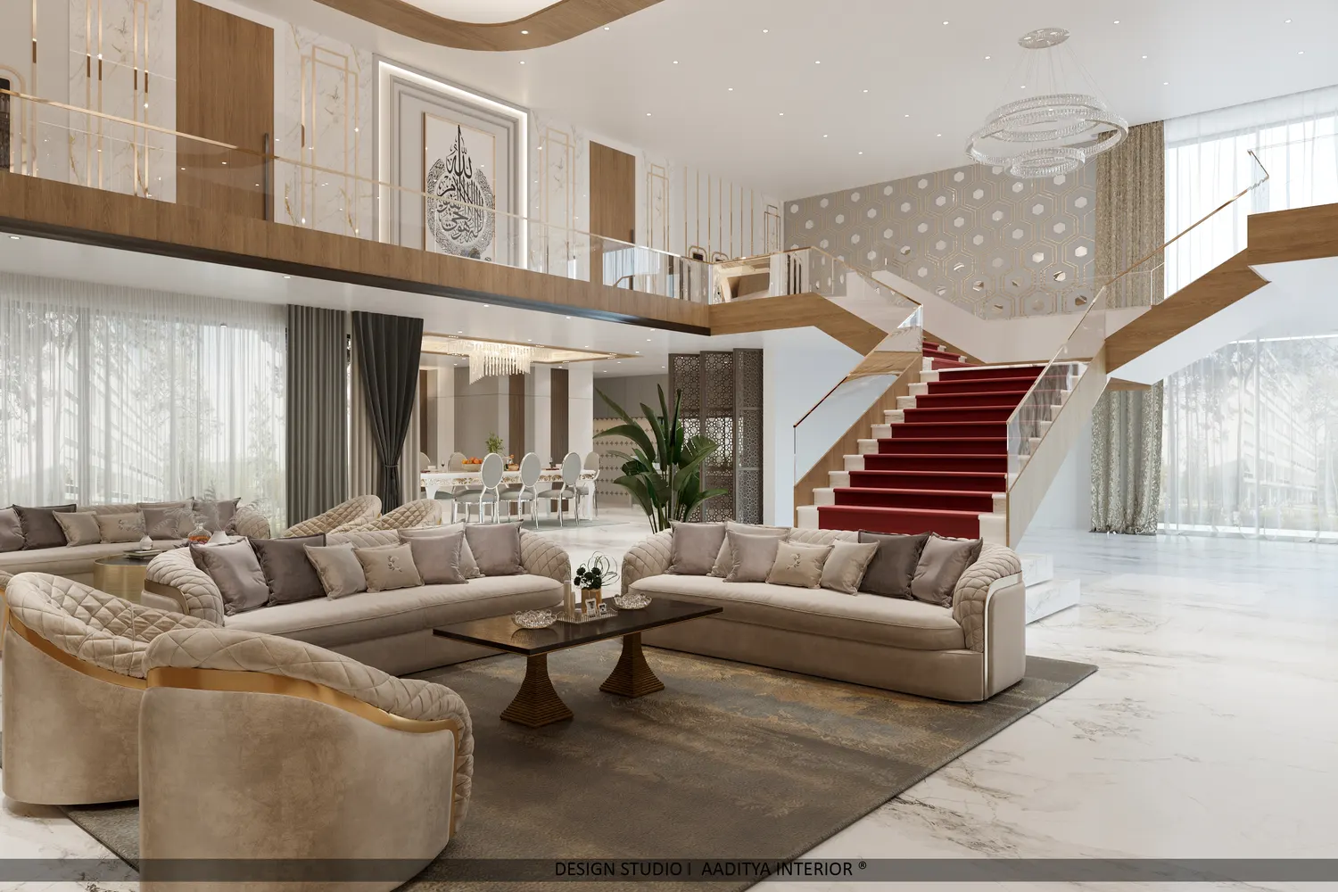 Grand Staircase Villa