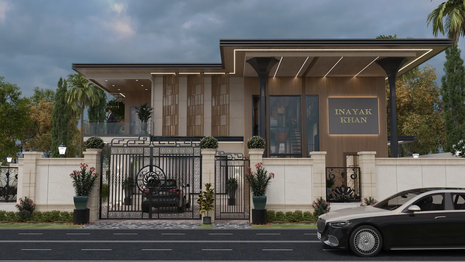 Luxury Bungalow Elevation