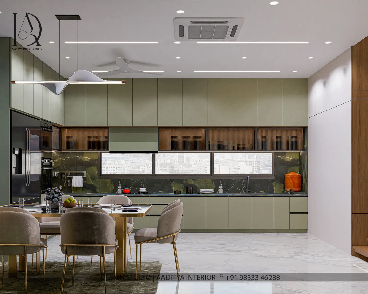 Sage Kitchen Residence