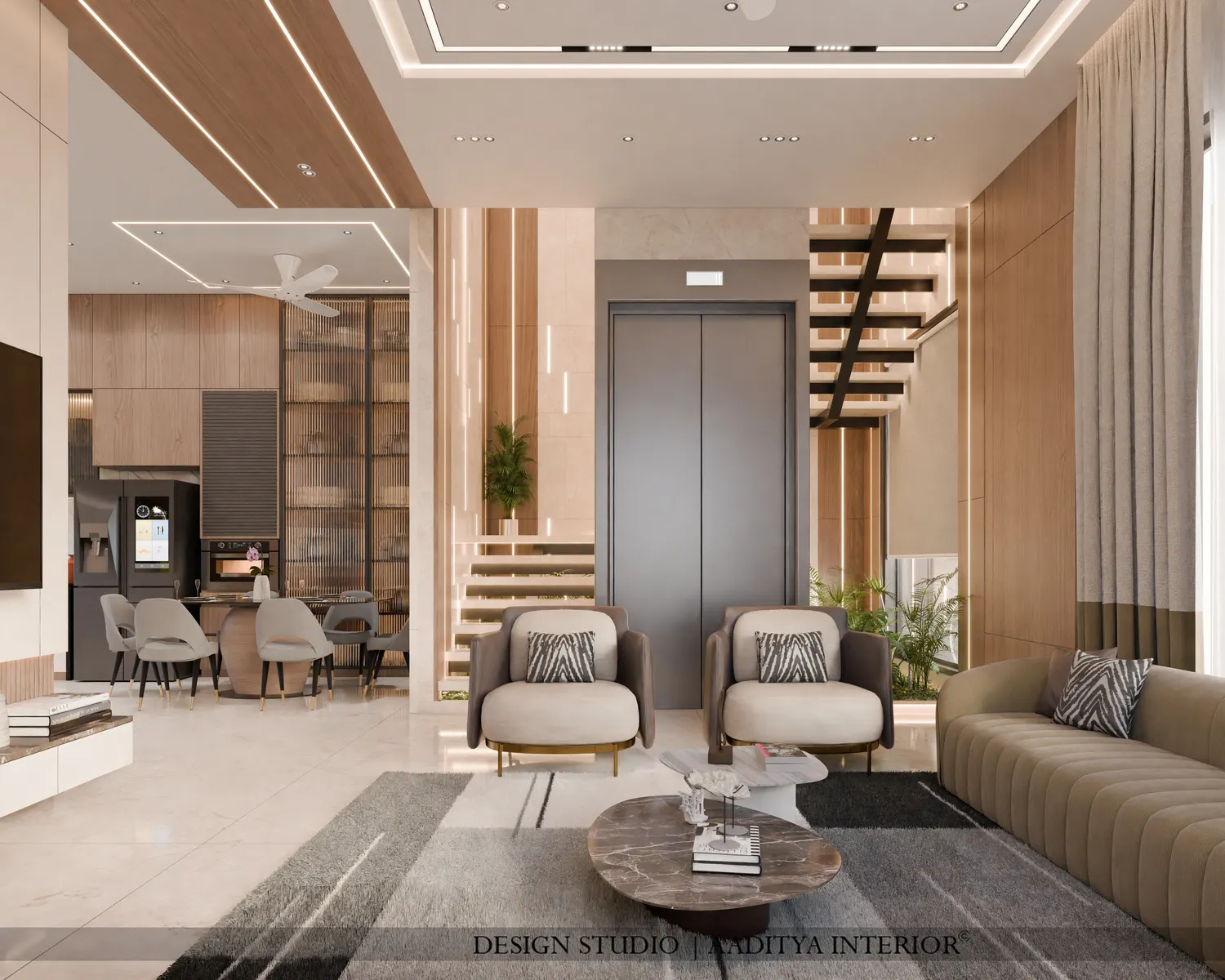 Timber & Ivory Residence