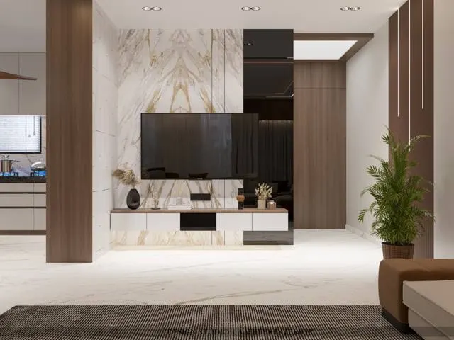 Apartment interior design – Avenue 203, Surat (view 2)