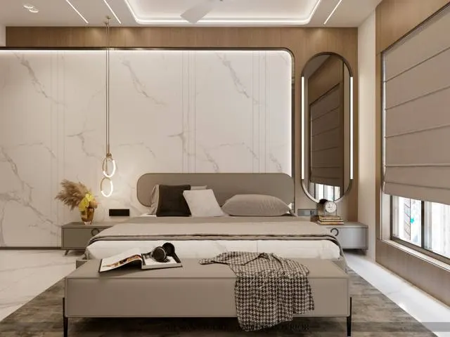 Apartment interior design – Avenue 203, Surat (view 6)