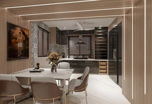 Apartment interior design – Antriksh 902, Surat (view 5)