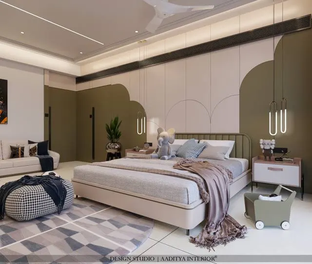 Duplex Apartment interior design – Luxury Duplex Residence, Surat (view 4)