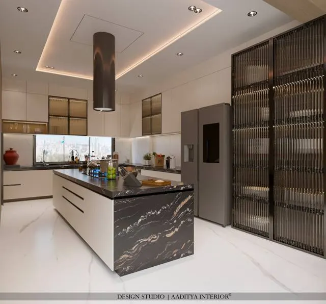 Duplex Apartment interior design – Luxury Duplex Residence, Surat (view 6)