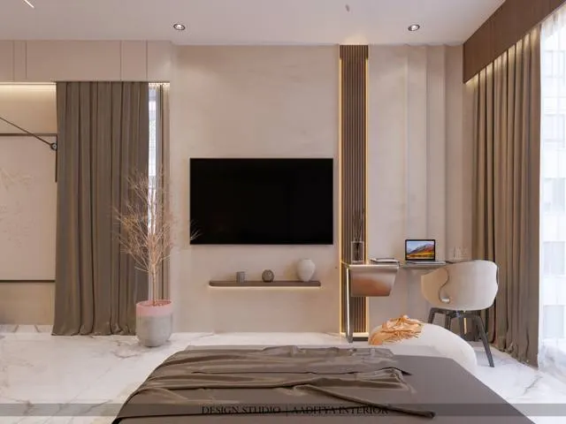 Duplex Apartment interior design – Luxury Duplex Residence, Surat (view 10)