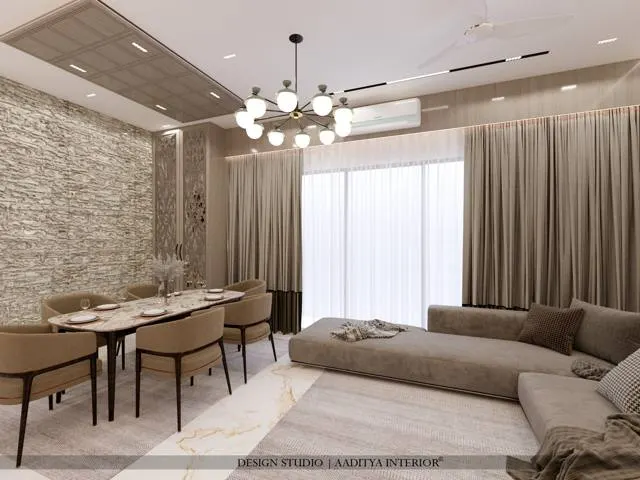 Apartment interior design – Astone Apartment, Surat (view 4)