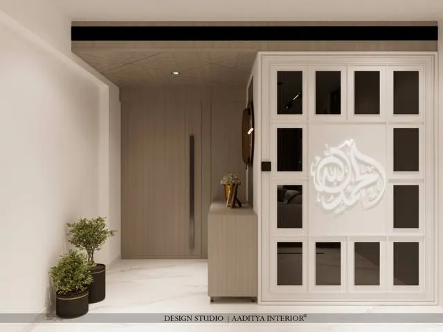 Apartment interior design – Atlantics C-1302, Surat (view 3)