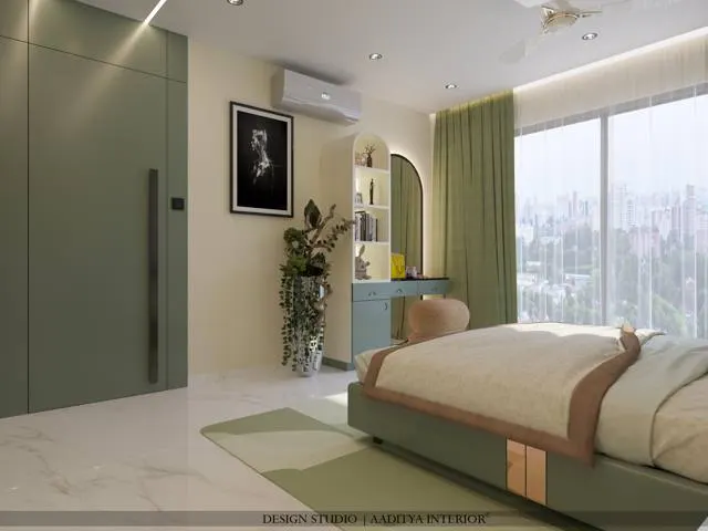 Apartment interior design – Bagban Lifestyle, Surat (view 4)