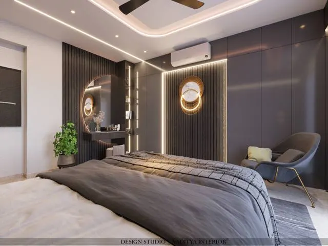Apartment interior design – Lakhani Residence, Surat (view 2)