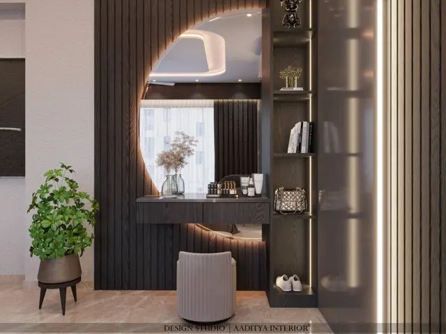 Apartment interior design – Lakhani Residence, Surat (view 3)