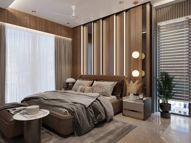 Apartment interior design – Lakhani Residence, Surat (view 4)