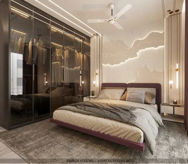 Apartment interior design – Shree Valley Residence, Surat (view 2)